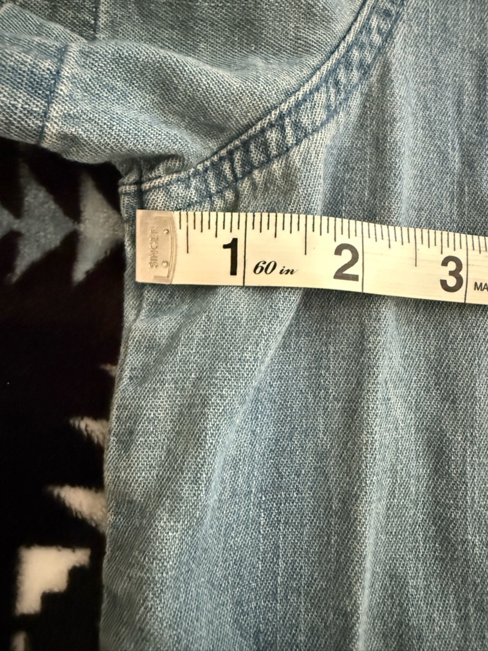 Wrangler Women's Denim Snap Button Down - Picture 7 of 9